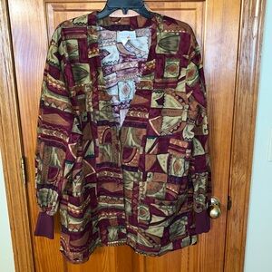 EUC Womens Scrub Jacket by Peaches